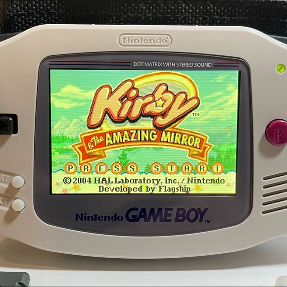 *SOLD* (BUNDLE) Backlit Gameboy Advance in Retro Shell W/ 3 Games & Accessories! - Picture 2 of 14